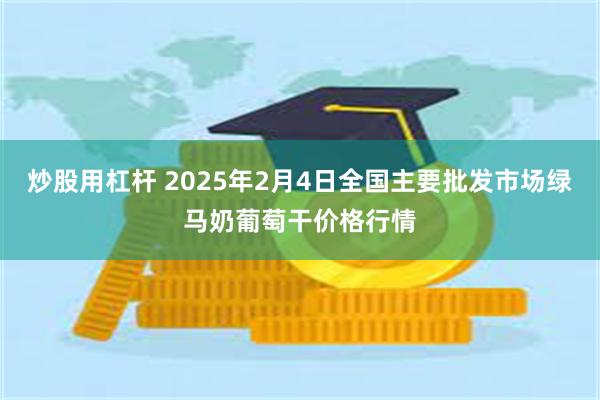 炒股用杠杆 2025年2月4日全国主要批发市场绿马奶葡萄干价格行情